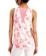 Load image into Gallery viewer, ID Ideology Women's Tie-Dyed Mesh-Back Tank Top, Morning Glow, L

