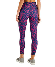 Load image into Gallery viewer, ID Ideology Women&#39;s Cheetah-Print 7/8 Leggings, Cheetah Berry, XXL
