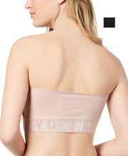 Load image into Gallery viewer, DKNY Women&#39;s Seamless Litewear Strapless Bra, Black, M
