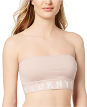 Load image into Gallery viewer, DKNY Women&#39;s Logo Seamless Litewear Strapless Bra, Pink, L
