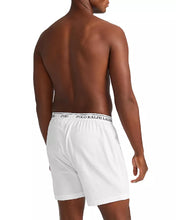 Load image into Gallery viewer, Polo Ralph Lauren 3-Pack Knit Boxers, White/Cruise Navy Pony Print, XL

