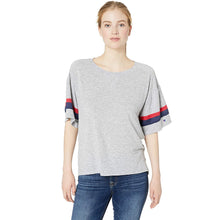 Load image into Gallery viewer, Champion Women&#39;s Gym Issue Football Tee, Oxford Gray Heather, S
