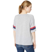 Load image into Gallery viewer, Champion Women&#39;s Gym Issue Football Tee, Oxford Gray Heather, S
