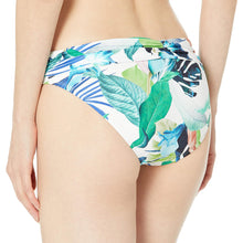 Load image into Gallery viewer, La Blanca Women&#39;s Floral Ruched-Waist Hipster Bikini Bottoms, Multi,10
