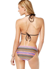 Load image into Gallery viewer, Kenneth Cole Women&#39;s Printed Strappy Hipster Bikini Bottom, Multi, XL
