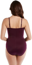 Load image into Gallery viewer, Miraclesuit Women's Twist Slimming One-Piece Swimsuit, Shiraz, 16
