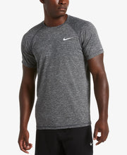 Load image into Gallery viewer, Nike Men&#39;s Hydroguard Upf 40 Sun Protection Swim Rash Guard, Black, XL
