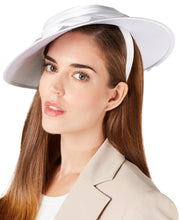 Load image into Gallery viewer, August Hats Women&#39;s Draped Satin Hatinator, White, One size
