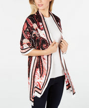 Load image into Gallery viewer, INC International Concepts Women's Paisley Print Pashmina Wrap Scarf, Black

