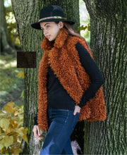 Load image into Gallery viewer, INC Women's Faux-Fur Duster With Collar, Black, S/M
