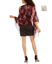 Load image into Gallery viewer, INC International Concepts Women's Art Deco Sequin Wrap, Ivory, One Size
