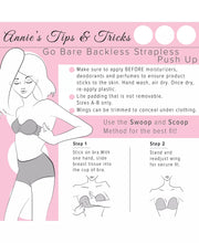 Load image into Gallery viewer, Fashion Forms Women&#39;s Go Bare Backless Strapless Bra, Nude, DD Cup
