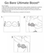 Load image into Gallery viewer, Fashion Forms Women&#39;s Go Bare Ultimate Boost Bra, Nude, DD Cup
