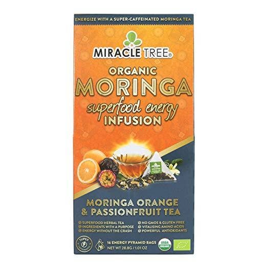 Miracle Tree - Moringa Energy Tea: Orange Passionfruit