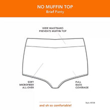 Load image into Gallery viewer, Warner&#39;s Women&#39;s No Pinching Modern Brief Panty, Cute White Dot, L/7
