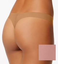 Load image into Gallery viewer, Calvin Klein Women&#39;s Invisibles Thong, Alluring Blush, L

