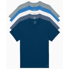 Load image into Gallery viewer, Calvin Klein Men's 5-Pk Cotton Crew Neck T-shirts, Multi, S
