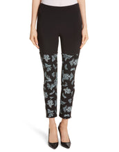 Load image into Gallery viewer, Cinq A Sept Women's Marin Embroidered Leggings Pants, Black 2
