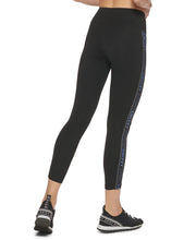 Load image into Gallery viewer, DKNY Sport Women&#39;s High-Waist 7/8 Leggings, Azul, Black, M
