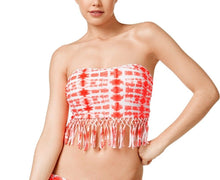 Load image into Gallery viewer, Raisins Cabo Kiss Tie-Dyed Bali Bandeau Top Women's Swimsuit Large
