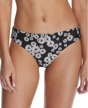 Load image into Gallery viewer, Raisins Junior&#39;s Las Flores Printed Fiesta Bikini Bottoms, Black, XL
