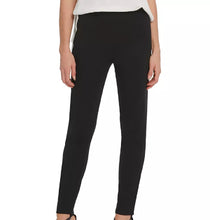 Load image into Gallery viewer, DKNY Sportswear Women&#39;s Slim Leg Pull On Ponte Ankle Pant, Black, S
