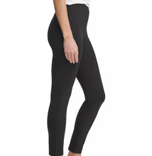 Load image into Gallery viewer, DKNY Sportswear Women&#39;s Slim Leg Pull On Ponte Ankle Pant, Black, S
