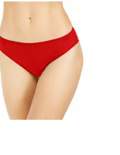Load image into Gallery viewer, DKNY Women&#39;s Solid Hipster Bikini Bottoms, Lychee Red, XS

