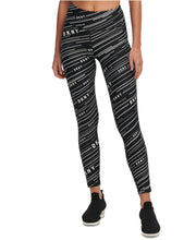 Load image into Gallery viewer, DKNY Women&#39;s Printed High-Waist Leggings, Black, XS
