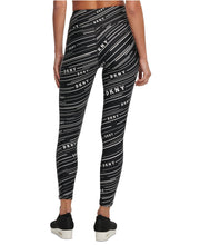 Load image into Gallery viewer, DKNY Women&#39;s Printed High-Waist Leggings, Black, XS
