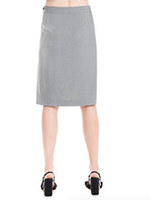 Load image into Gallery viewer, Max Studio Women's Houndstooth Pleated Knee Length Pencil Skirt, 0
