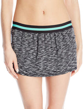 Load image into Gallery viewer, Anne Cole Locker Women&#39;s Colorblock Elastic Trim Swim Skirt, Multi, S
