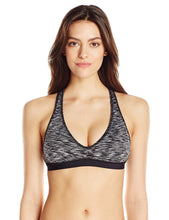 Load image into Gallery viewer, Anne Cole Locker Women&#39;s Heathered Active Bikini Top, Multi, L
