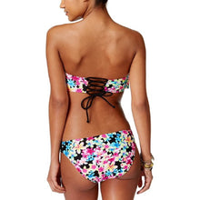 Load image into Gallery viewer, California Waves Junior&#39;s Summer of Love Printed Hipster Bikini Bottom, Multi, Large

