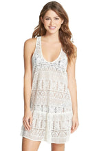 Load image into Gallery viewer, Zinke Women&#39;s Swimsuit Cover-up Gemma Lace Dress, Large, Ivory
