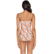 Load image into Gallery viewer, Soluna Women's Ruffle Over The Shoulder Tankini Top, Capricorn, S
