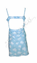 Load image into Gallery viewer, Raviya Women's Floral Printed Open back Denim Swimwear Cover Up, S
