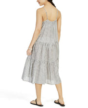 Load image into Gallery viewer, Raviya Women&#39;s Sleeveless Striped Cotton Cover-Up Midi Dress, XL
