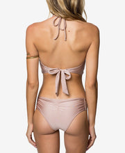 Load image into Gallery viewer, O&#39;Neill Women&#39;s Cozmo Shiny Cheeky Hipster Bikini Bottoms, Rose, S
