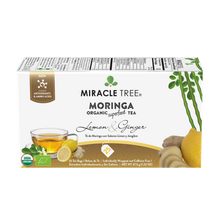 Load image into Gallery viewer, Miracle Tree - Organic Moringa Tea: Lemon &amp; Ginger
