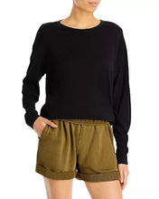 Load image into Gallery viewer, Year of Ours Women's Boyfriend Long Sleeve Tee, Black, XL
