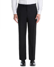 Load image into Gallery viewer, Lauren Ralph Lauren Men's Wool Tuxedo Dress Pants, Black, 36x34
