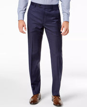 Load image into Gallery viewer, Ralph Lauren Mens Classic-Fit UltraFlex Stretch Suit Pants, Blue 34x34
