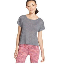 Load image into Gallery viewer, Ideology Women&#39;s High-Low Hem Top, Heather Grey, X-Small
