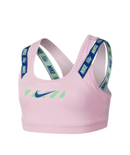 Load image into Gallery viewer, Nike Big Girl&#39;s Athletic Double-Strap Pro Classic Sports Bra, Pink, L
