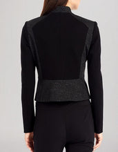 Load image into Gallery viewer, Kenneth Cole New York Women&#39;s Voleta Colorblock Jacket, Black, 10
