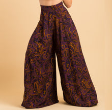 Load image into Gallery viewer, Belloago Women&#39;s Julie Palazzo Wide-Leg Printed Trousers

