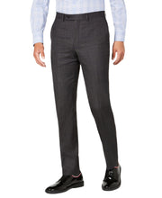 Load image into Gallery viewer, DKNY Men's Modern-Fit Stretch Windowpane Suit Pants, Charcoal, 36Wx34

