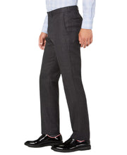 Load image into Gallery viewer, DKNY Men's Modern-Fit Stretch Windowpane Suit Pants, Charcoal, 36Wx34
