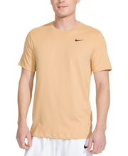 Load image into Gallery viewer, Nike Men&#39;s Athletic Sportswear Dri-FIT Training T-Shirt, Club Gold, M
